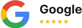 5 star rated on Google